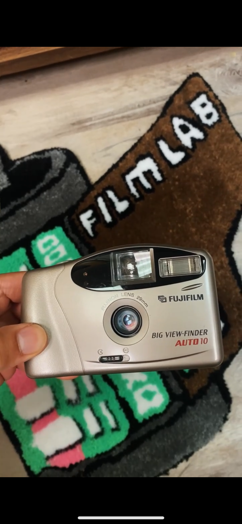 35mm Point and shoot film camera Fujifilm auto 10